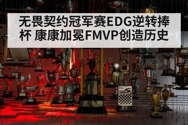 无畏契约冠军赛EDG逆转捧杯 康康加冕FMVP创造历史